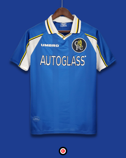 Chelsea 98/99 Retro Home Kit - Premium  from CatenaccioDesigns - Just €60.99! Shop now at CatenaccioDesigns