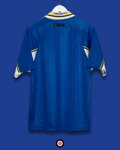 Chelsea 98/99 Retro Home Kit - Premium  from CatenaccioDesigns - Just €60.99! Shop now at CatenaccioDesigns