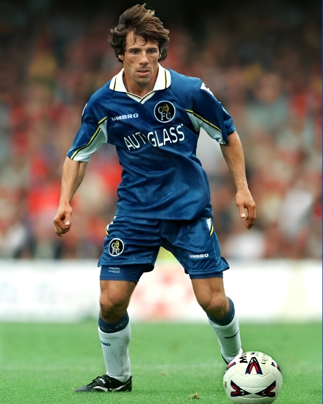 Chelsea 98/99 Retro Home Kit - Premium  from CatenaccioDesigns - Just €60.99! Shop now at CatenaccioDesigns