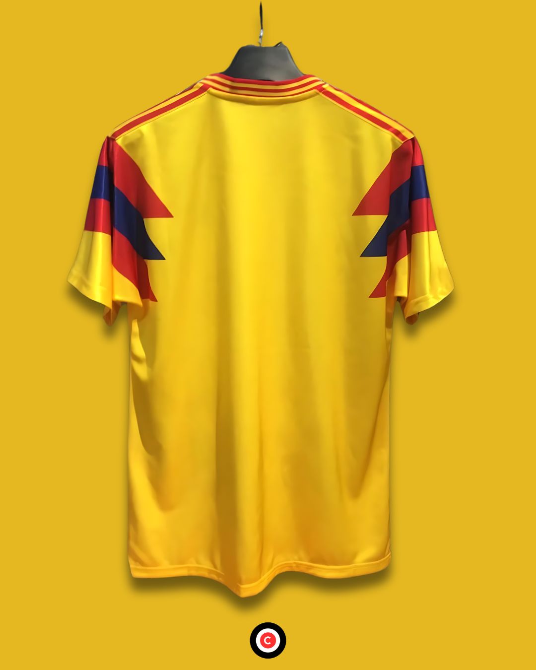 Colombia 1990 Retro Home Kit - Premium  from CatenaccioDesigns - Just €60.99! Shop now at CatenaccioDesigns