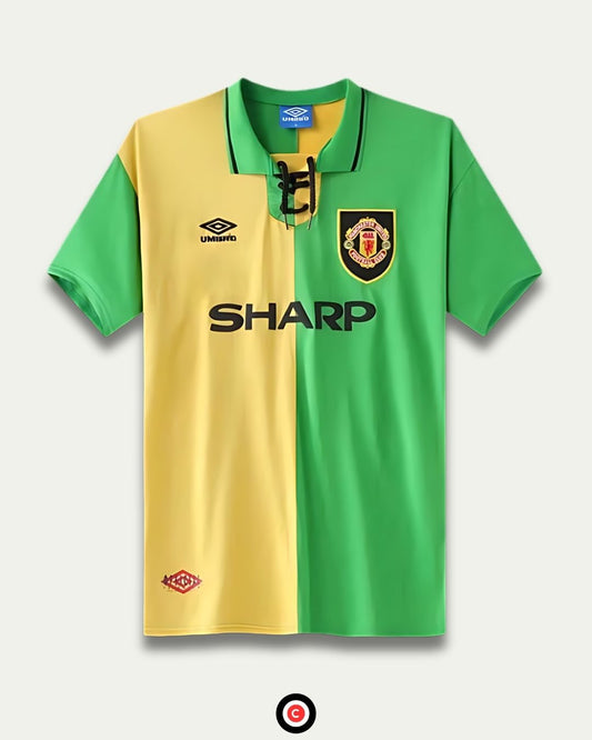 Manchester United 1992-1994 Retro Away Kit - Premium  from CatenaccioDesigns - Just €39.64! Shop now at CatenaccioDesigns