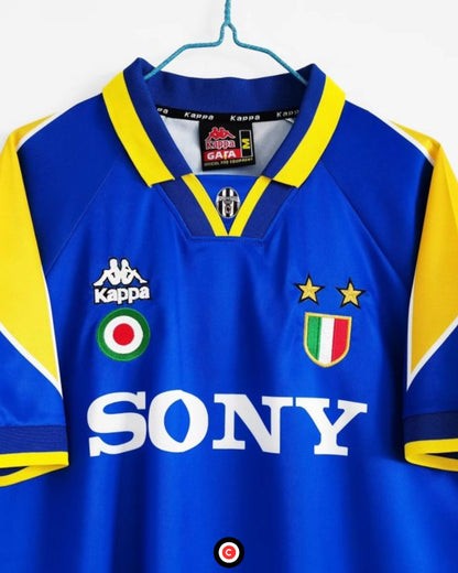 Juventus 95/96 Away Retro Kit - Premium  from CatenaccioDesigns - Just €51.84! Shop now at CatenaccioDesigns