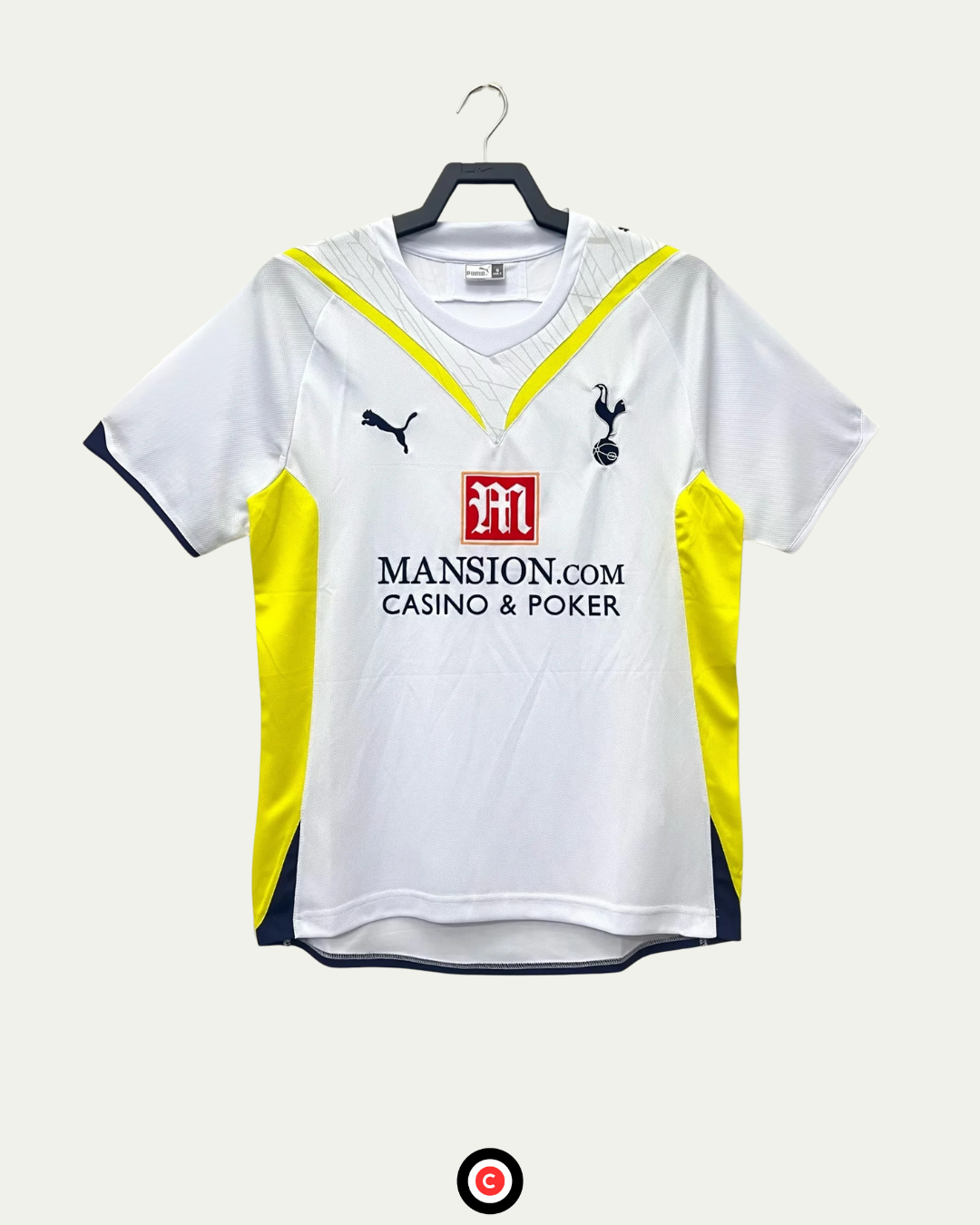 Tottenham Hotspur 09/10 Home Kit - Premium  from CatenaccioDesigns - Just €51.84! Shop now at CatenaccioDesigns