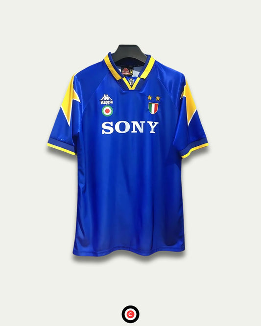 Juventus 95/96 Away Retro Kit - Premium  from CatenaccioDesigns - Just €60.99! Shop now at CatenaccioDesigns