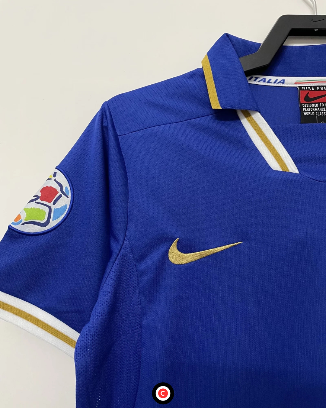 Italy 1996 Euro Home Kit - Premium  from CatenaccioDesigns - Just €51.84! Shop now at CatenaccioDesigns