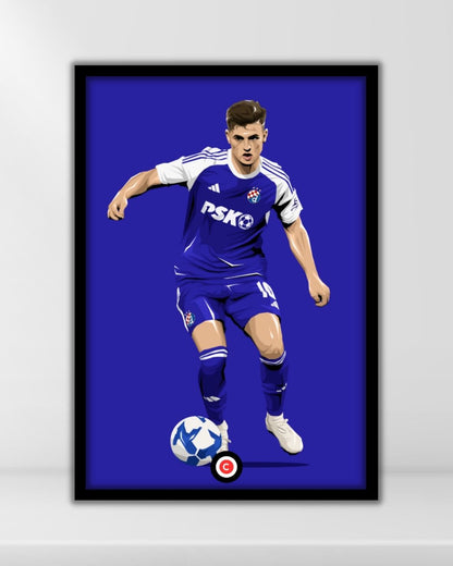 Martin Baturina- Prospect- Dinamo Zagreb - Premium  from CatenaccioDesigns - Just €14.50! Shop now at CatenaccioDesigns