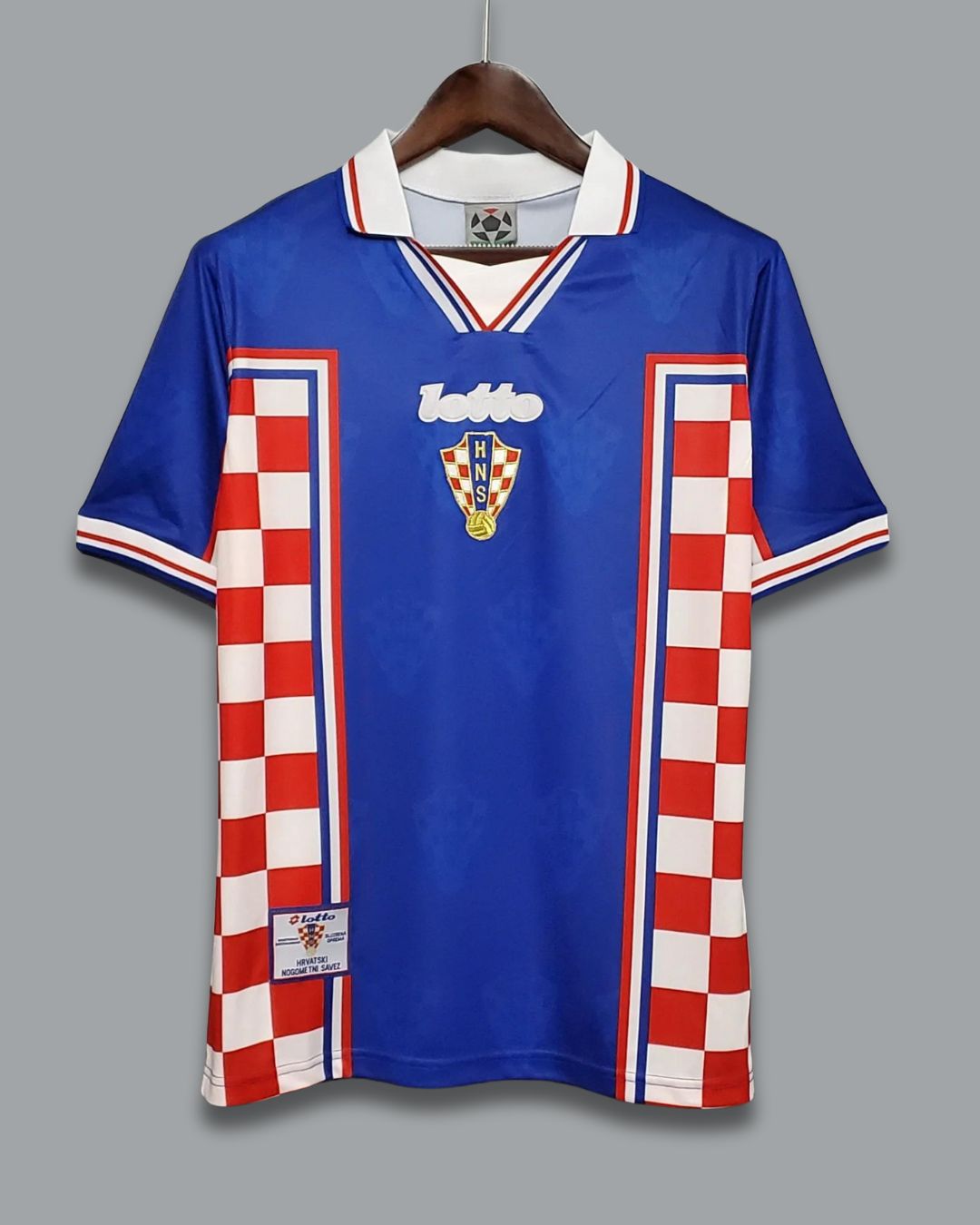 Croatia 1998 World Cup Kit (Away Kit) - Premium  from CatenaccioDesigns - Just €60.99! Shop now at CatenaccioDesigns