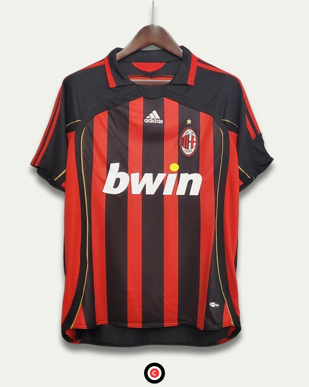 AC Milan 06/07 (Home Kit) - Premium  from CatenaccioDesigns - Just €39.64! Shop now at CatenaccioDesigns