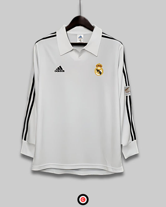 Real Madrid 2001/02 (Home Kit) - Premium  from CatenaccioDesigns - Just €60.99! Shop now at CatenaccioDesigns