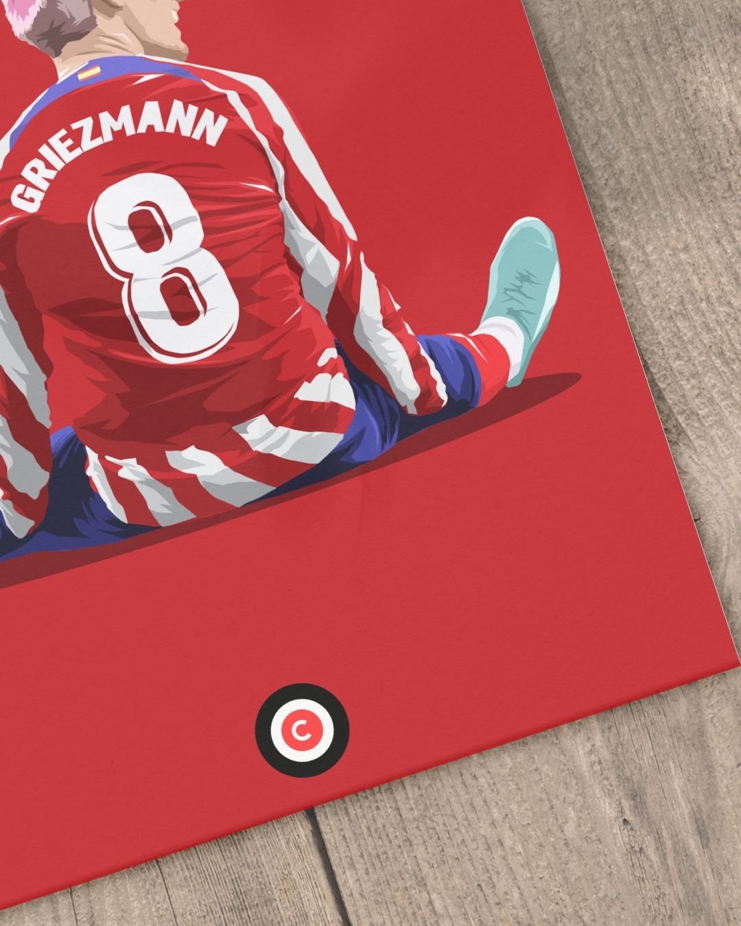 Antoine Griezmann "Main man"- Atletico Madrid - Premium  from CatenaccioDesigns - Just €14.50! Shop now at CatenaccioDesigns