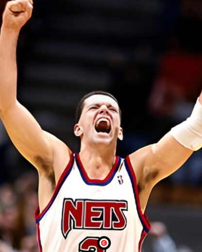 Dražen Petrović New Jersey Nets 92/93 Jersey (White) - Premium  from CatenaccioDesigns - Just €60.99! Shop now at CatenaccioDesigns