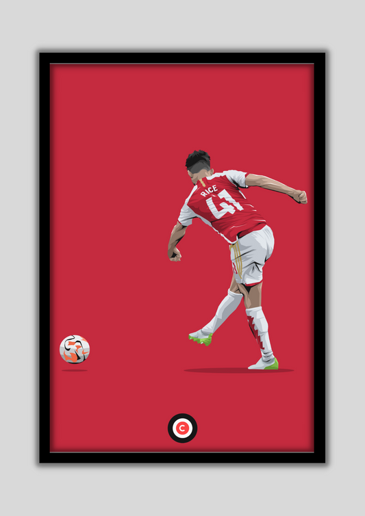 Declan Rice Last minute winner- Arsenal - Premium  from CatenaccioDesigns - Just €14.50! Shop now at CatenaccioDesigns