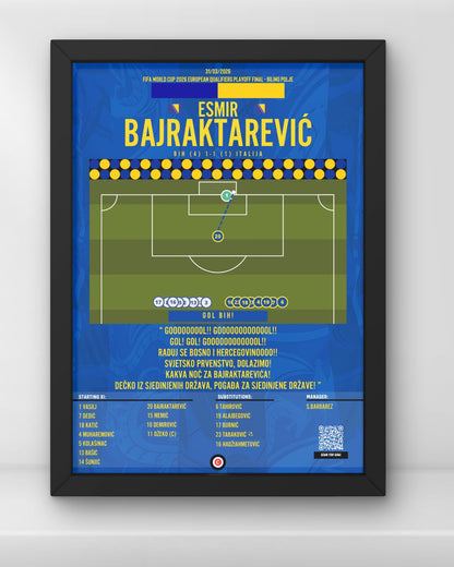 Bajraktarević winner goal vs Italy - FIFA World Cup 2026 Qualifiers Playoff Final -  BIH