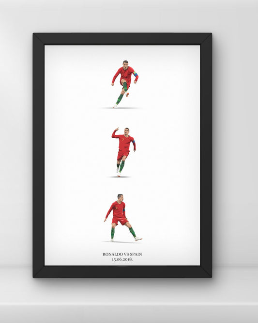 Moments of Cristiano Ronaldo's Freekick Goal vs Spain - FIFA World Cup 2018 - Portugal