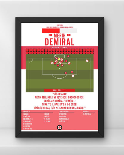 Demiral goal vs Austria- Euro 2024 Round of 16- Turkey - Premium  from CatenaccioDesigns - Just €14.50! Shop now at CatenaccioDesigns