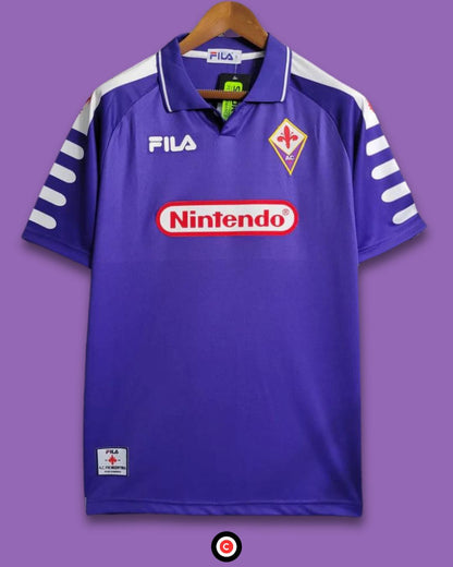 Fiorentina 1998/1999 (Home Kit) - Premium  from CatenaccioDesigns - Just €60.99! Shop now at CatenaccioDesigns
