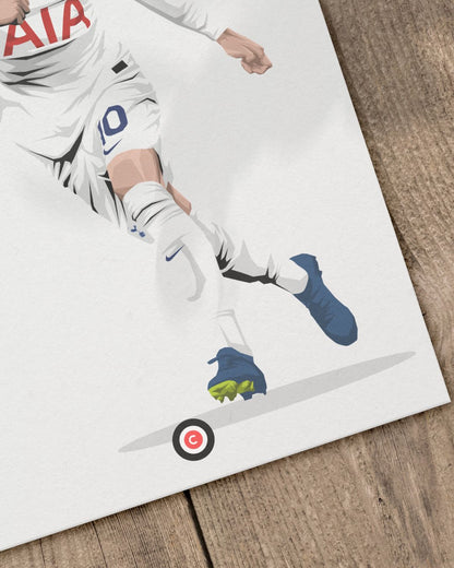 James Maddison playing for Tottenham - Premium Sports collectibles from CatenaccioDesigns - Just €8.70! Shop now at CatenaccioDesigns