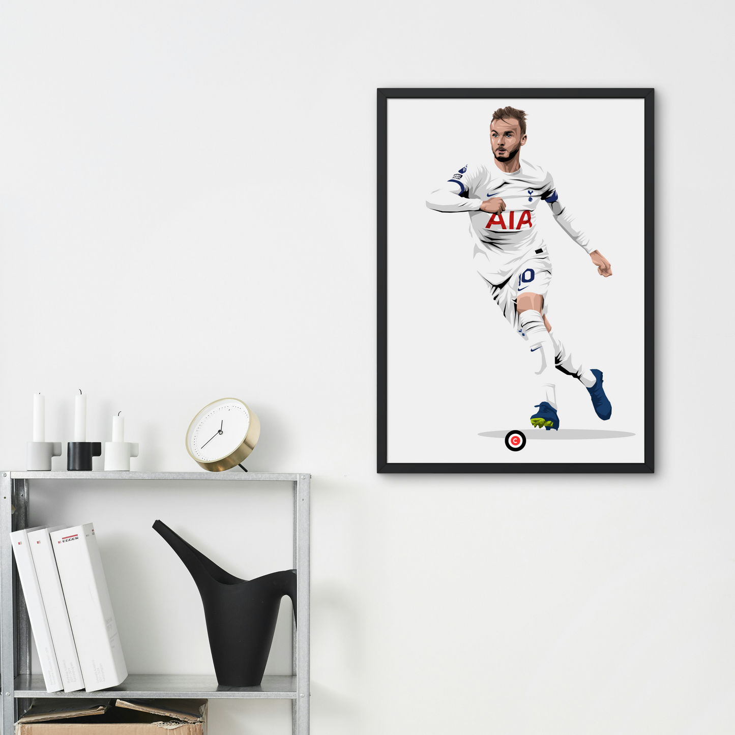 James Maddison playing for Tottenham - Premium Sports collectibles from CatenaccioDesigns - Just €8.70! Shop now at CatenaccioDesigns