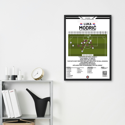 Modrić fantastic goal vs Girona - La Liga 24/25 - Real Madrid - Premium Sports collectibles from CatenaccioDesigns - Just €14.50! Shop now at CatenaccioDesigns