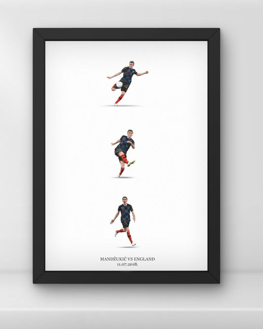 Moments of Mandžukić's winner Goal vs England - FIFA World Cup 2018 - Croatia