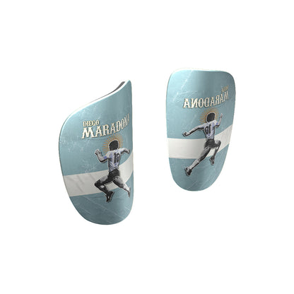 Carboprotect Maradona Design Shinpads - Premium soccer shinguards from CarboProtect - Just €39! Shop now at CatenaccioDesigns