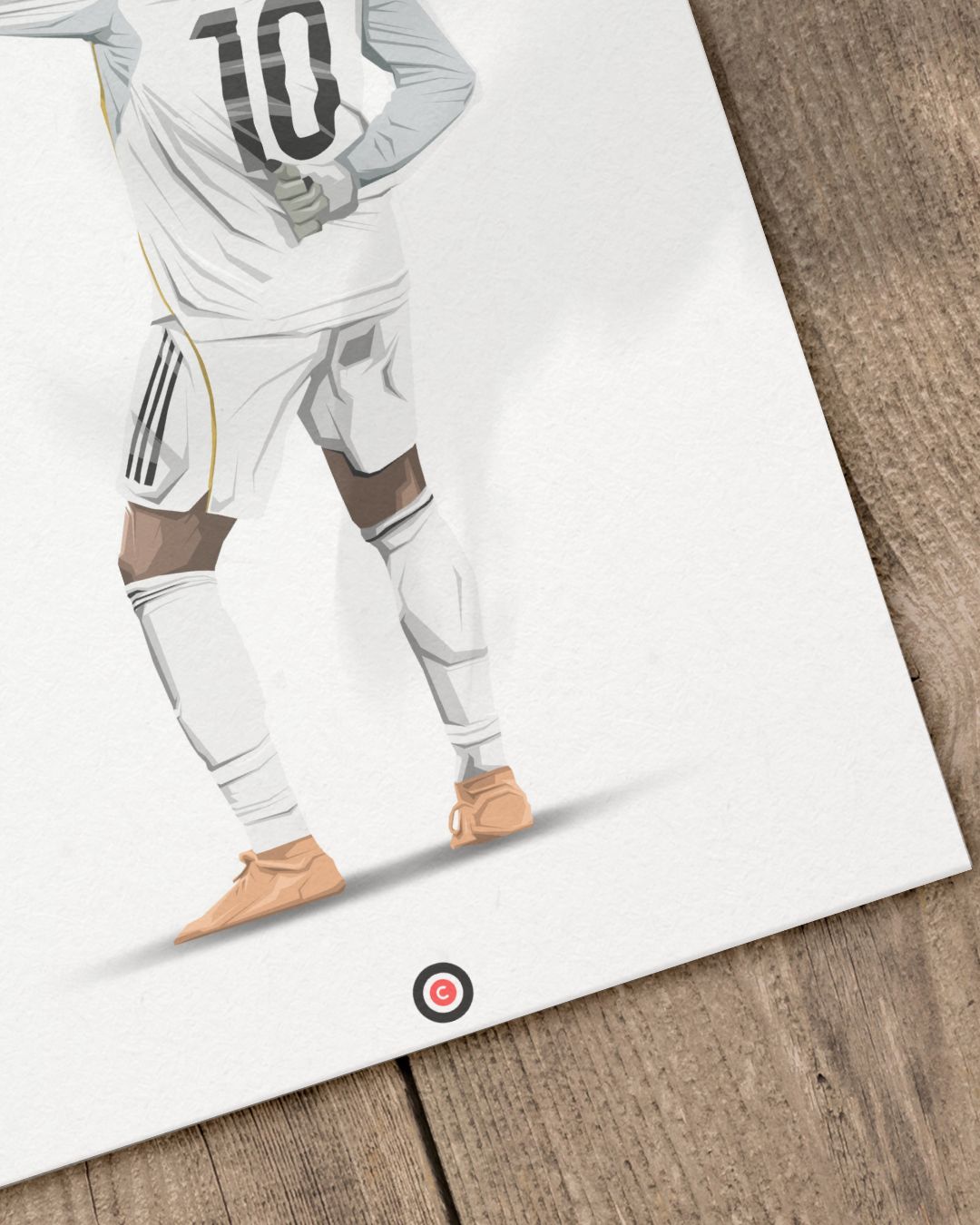 Kylian Mbappé | The New Era | Minimalist Art Print - Real Madrid