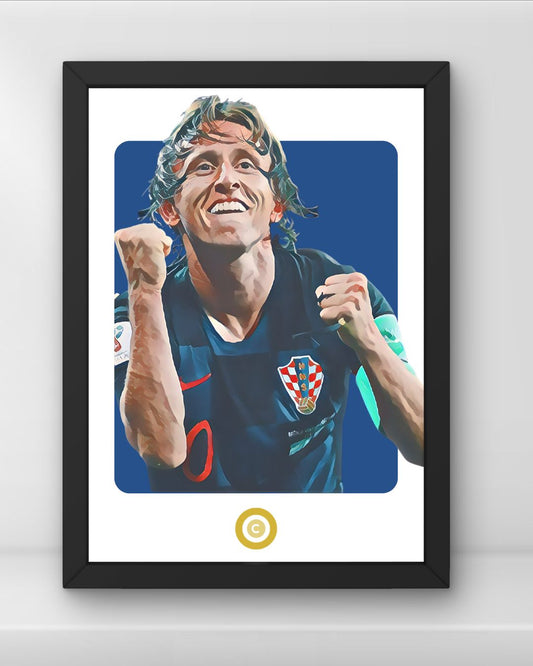 Luka Modrić- Hero- Croatia - Premium  from CATENACCIO - Just €14.50! Shop now at CatenaccioDesigns