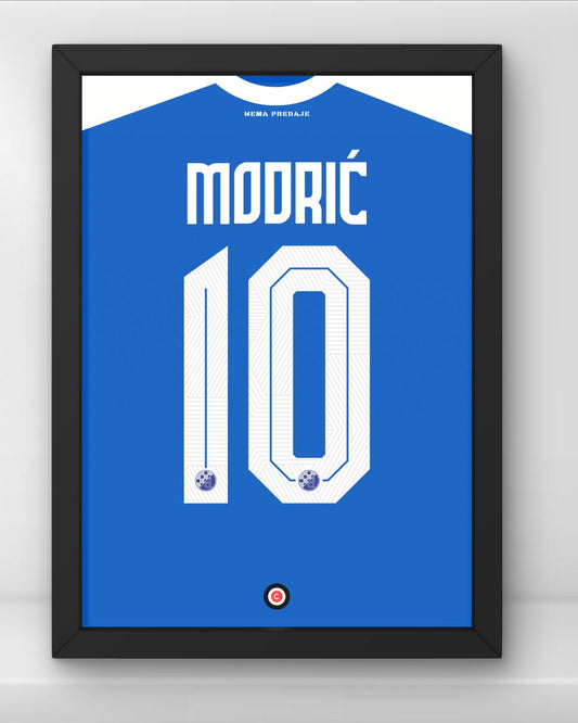 Luka Modrić shirt print- Dinamo Zagreb - Premium  from CatenaccioDesigns - Just €14.50! Shop now at CatenaccioDesigns