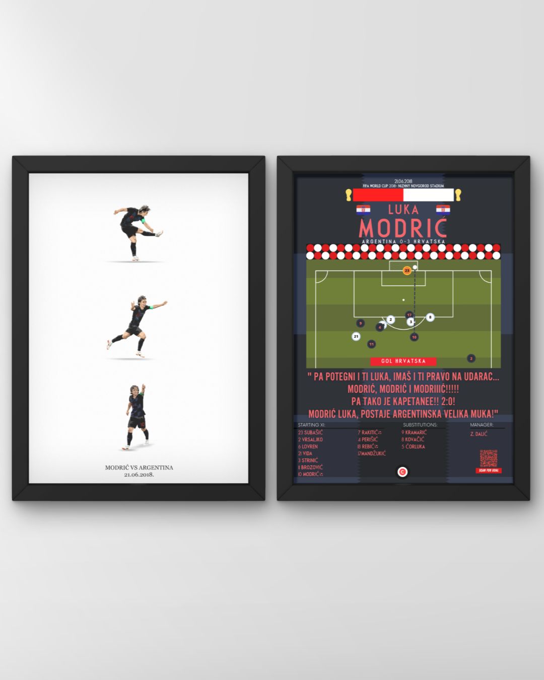 Luka Modrić GOAL vs Argentina at the 2018 World Cup - Bundle