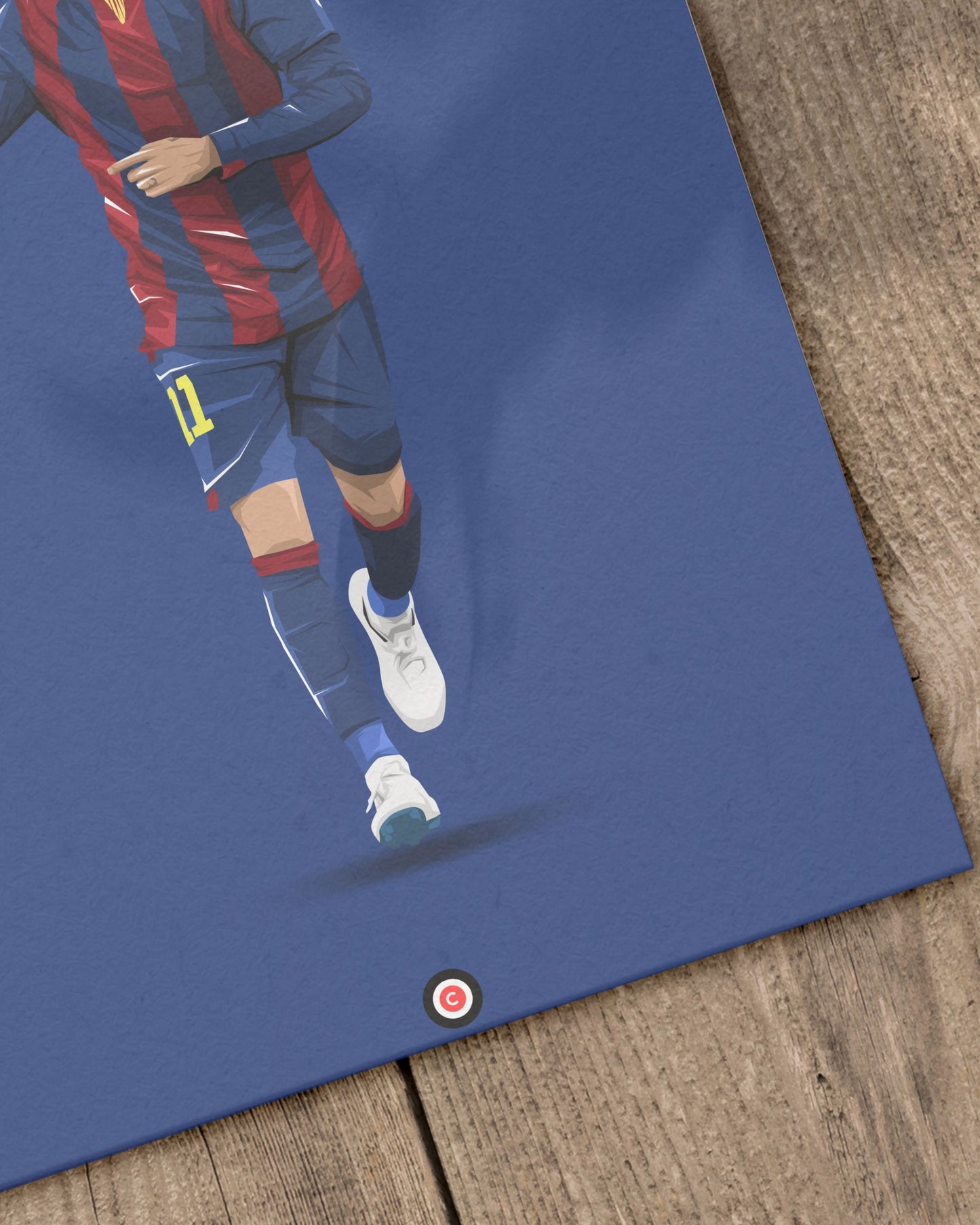 Neymar Jr. | Ousadia e Alegria | Minimalist Art Print - FC Barcelona