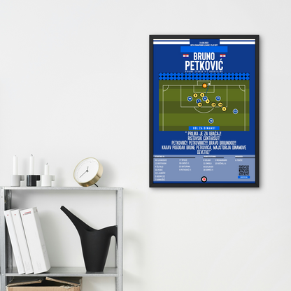 Bruno Petković vs Bodo/Glimt- Champions League Play-Off- GNK Dinamo Zagreb - Premium  from CatenaccioDesigns - Just €14.50! Shop now at CatenaccioDesigns