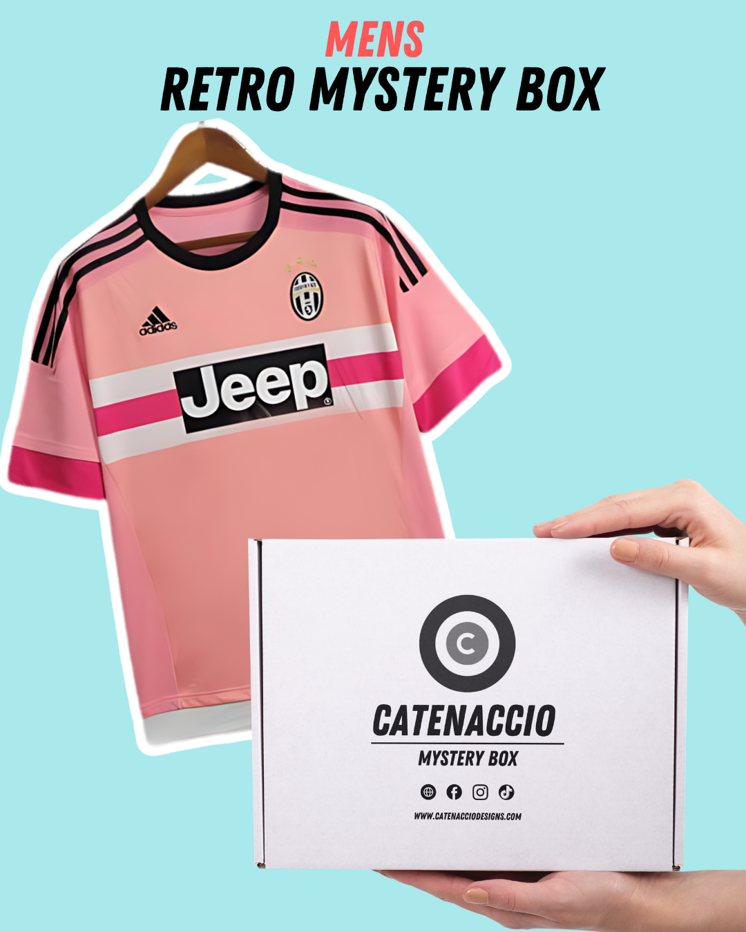 Premium Retro Mystery Shirt Box - Premium Sports collectibles from CatenaccioDesigns - Just €55.99! Shop now at CatenaccioDesigns