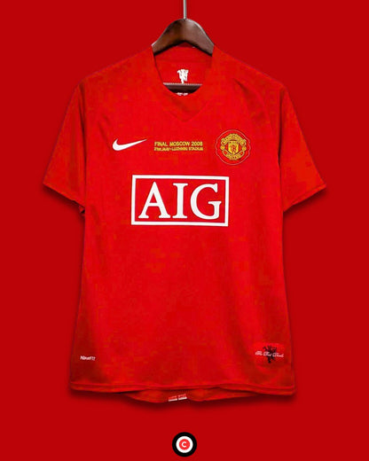 Manchester United 07/08 (Home Kit) - Premium  from CatenaccioDesigns - Just €60.99! Shop now at CatenaccioDesigns