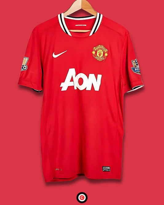 Manchester United 11/12 (Home Kit) - Premium  from CatenaccioDesigns - Just €60.99! Shop now at CatenaccioDesigns