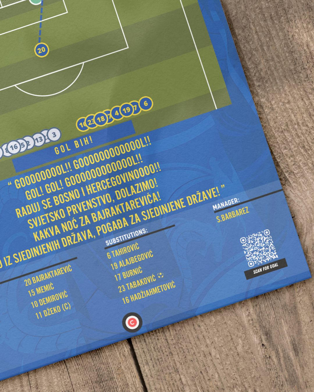 Bajraktarević winner goal vs Italy - FIFA World Cup 2026 Qualifiers Playoff Final -  BIH