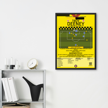 Troy Deeney last minute winner vs Leicester- Championship 12/13 Playoff- Watford - Premium  from CatenaccioDesigns - Just €8.70! Shop now at CatenaccioDesigns