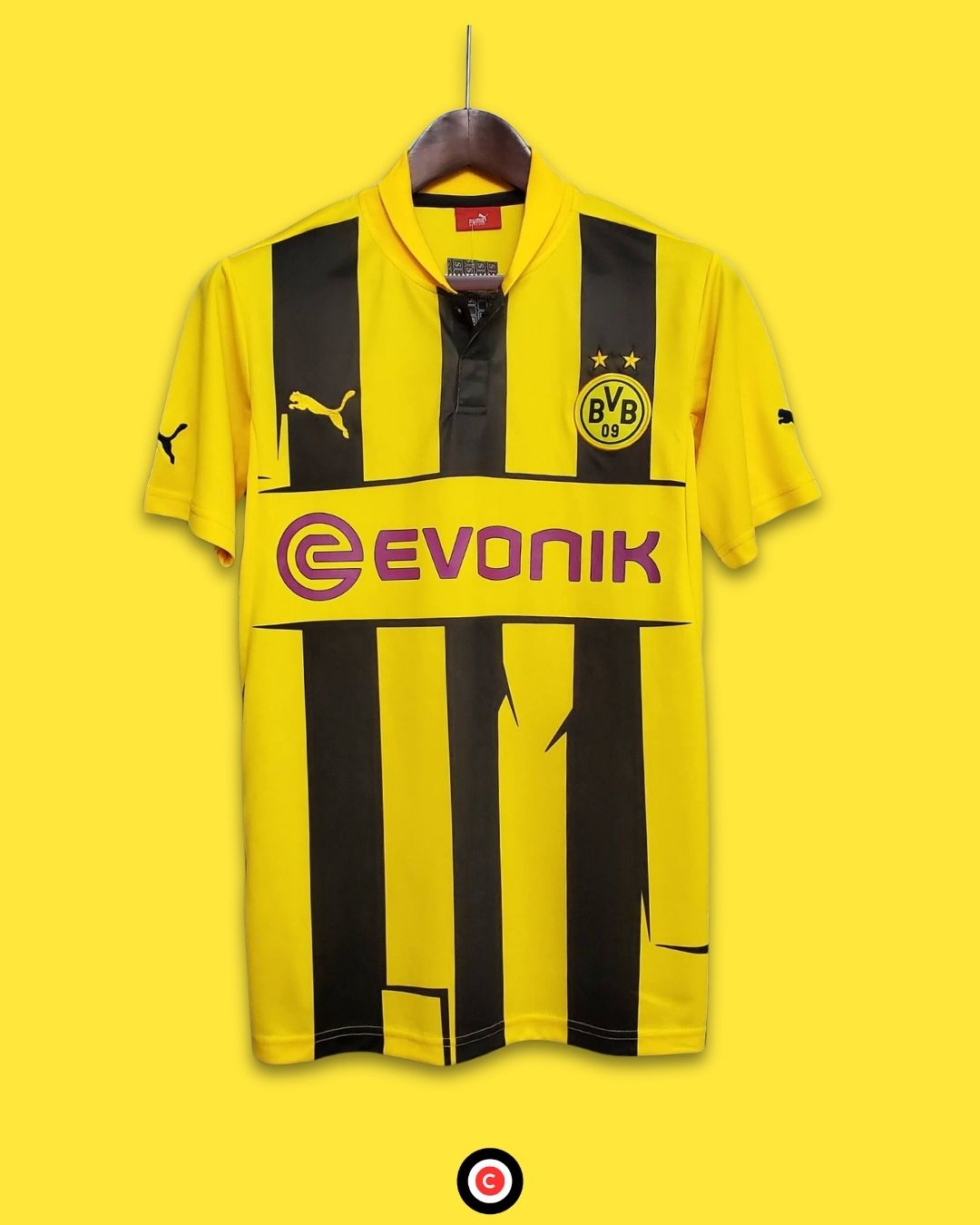 Borussia Dortmund 2012/2013 (Home Kit) - Premium  from CatenaccioDesigns - Just €60.99! Shop now at CatenaccioDesigns