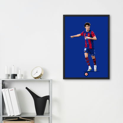 Joao Felix playing for FC Barcelona - Premium Sports collectibles from CatenaccioDesigns - Just €8.70! Shop now at CatenaccioDesigns