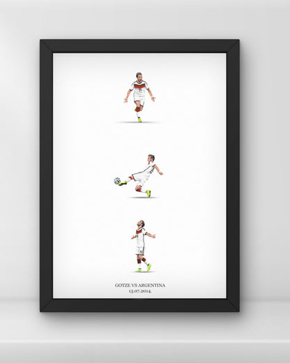 Moments of Mario Götze's Winning Goal vs Argentina - FIFA World Cup 2014 - Germany