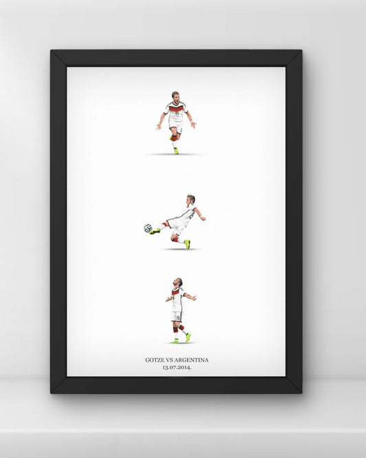 Moments of Mario Götze's Winning Goal vs Argentina - FIFA World Cup 2014 - Germany