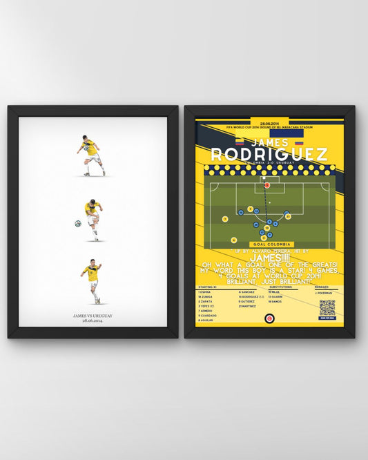 James Rodriguez GOAL vs Uruguay - Bundle