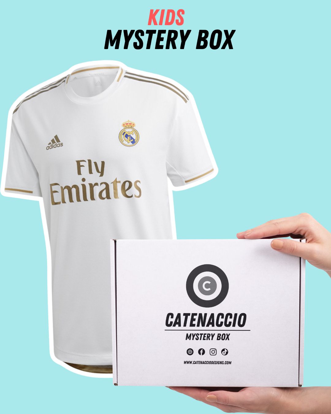 Premium Kids Mystery Shirt Box - Premium  from CatenaccioDesigns - Just €48.99! Shop now at CatenaccioDesigns