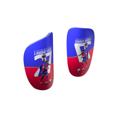 Carboprotect Lamine Yamal Design Shinpads - Premium soccer shinguards from CarboProtect - Just €39! Shop now at CatenaccioDesigns