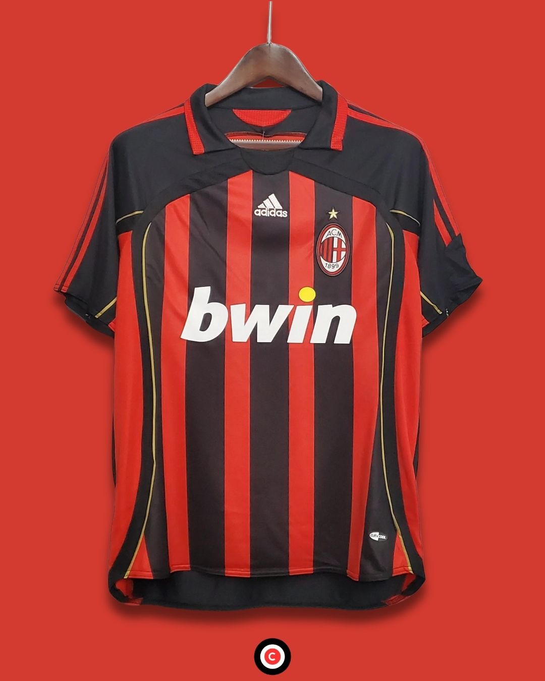 AC Milan 06/07 (Home Kit) - Premium  from CatenaccioDesigns - Just €60.99! Shop now at CatenaccioDesigns