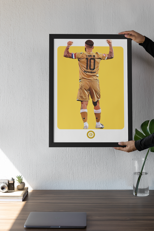 Marko Livaja Print- Proslava- Hajduk Split - Premium  from CATENACCIO - Just €14.50! Shop now at CatenaccioDesigns