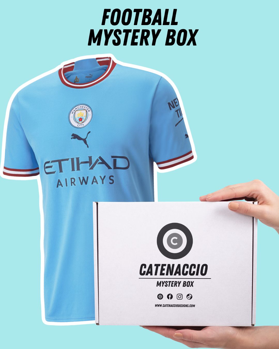 Premium Mystery Shirt Box - Premium  from CatenaccioDesigns - Just €53.99! Shop now at CatenaccioDesigns