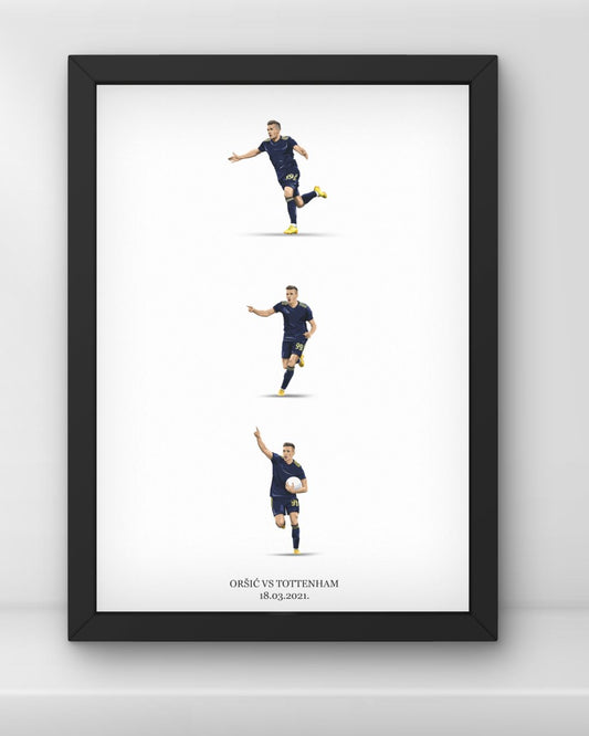 Moments of Oršić's hattrick vs Tottenham - UEFA Europa League 20/21 - Dinamo Zagreb