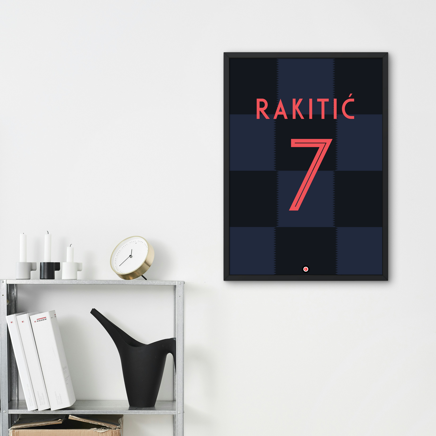 Ivan Rakitić Croatia WC 2018 Kit Poster - Premium Sports collectibles from CatenaccioDesigns - Just €12.32! Shop now at CatenaccioDesigns